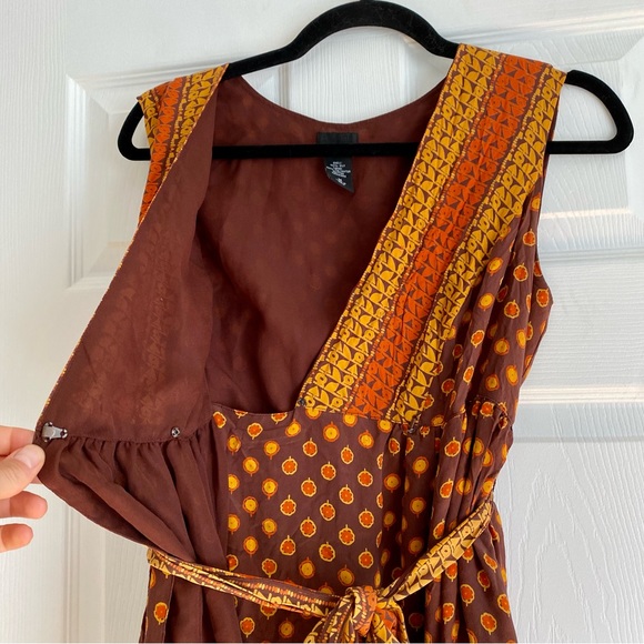 Anna Sui Size Medium Vintage Inspired Wrap Tank - Picture 6 of 9